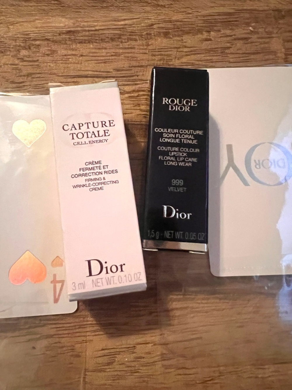 Dior Rouge 999 Velvet Mini Lipstick Beauty Gift Set - Picture 2 of 3
